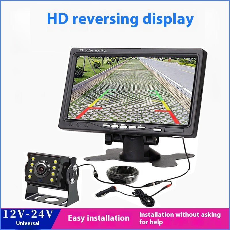 7 - inch Car Monitor Desktop Reversing Monitor Display - TECHNIZE