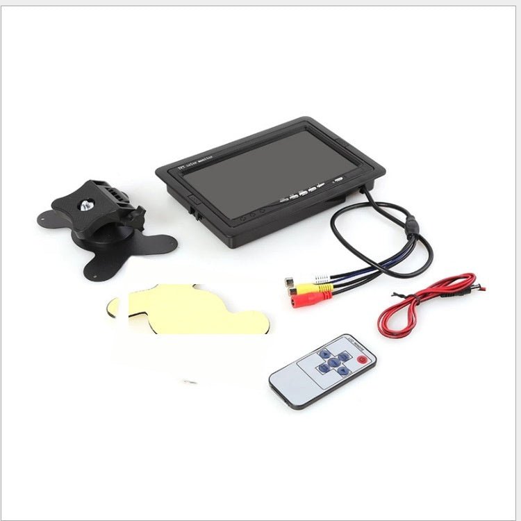 7 - inch Car Monitor Desktop Reversing Monitor Display - TECHNIZE