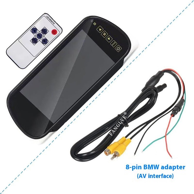 7 - inch Car Monitor Desktop Reversing Monitor Display - TECHNIZE