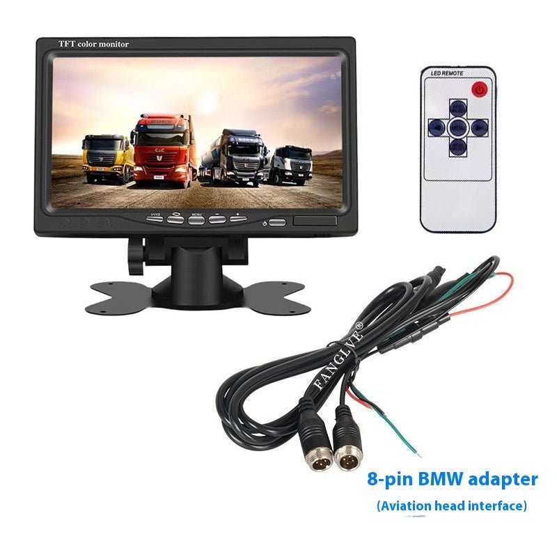 7 - inch Car Monitor Desktop Reversing Monitor Display - TECHNIZE