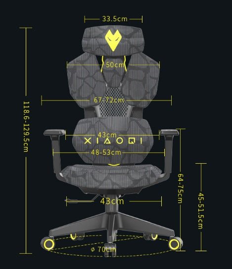 Ergonomic Esports Chair Home Computer Chair With Pedal - TECHNIZE