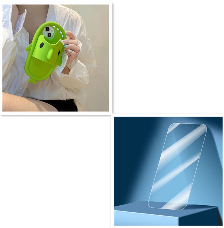 Funny Shark Slipper Phone Case For iPhone - TECHNIZE