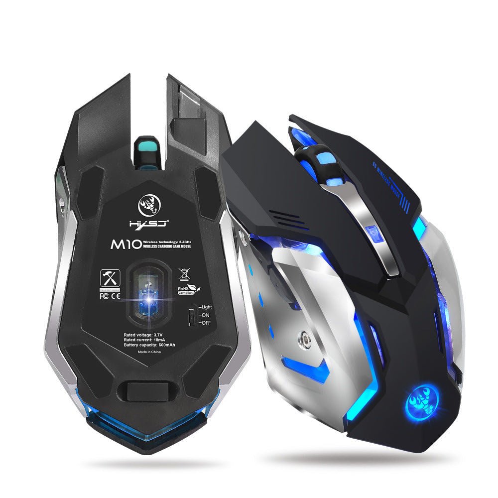 HXSJ new wireless mouse 2.4GPI gaming mouse glowing mouse - TECHNIZE