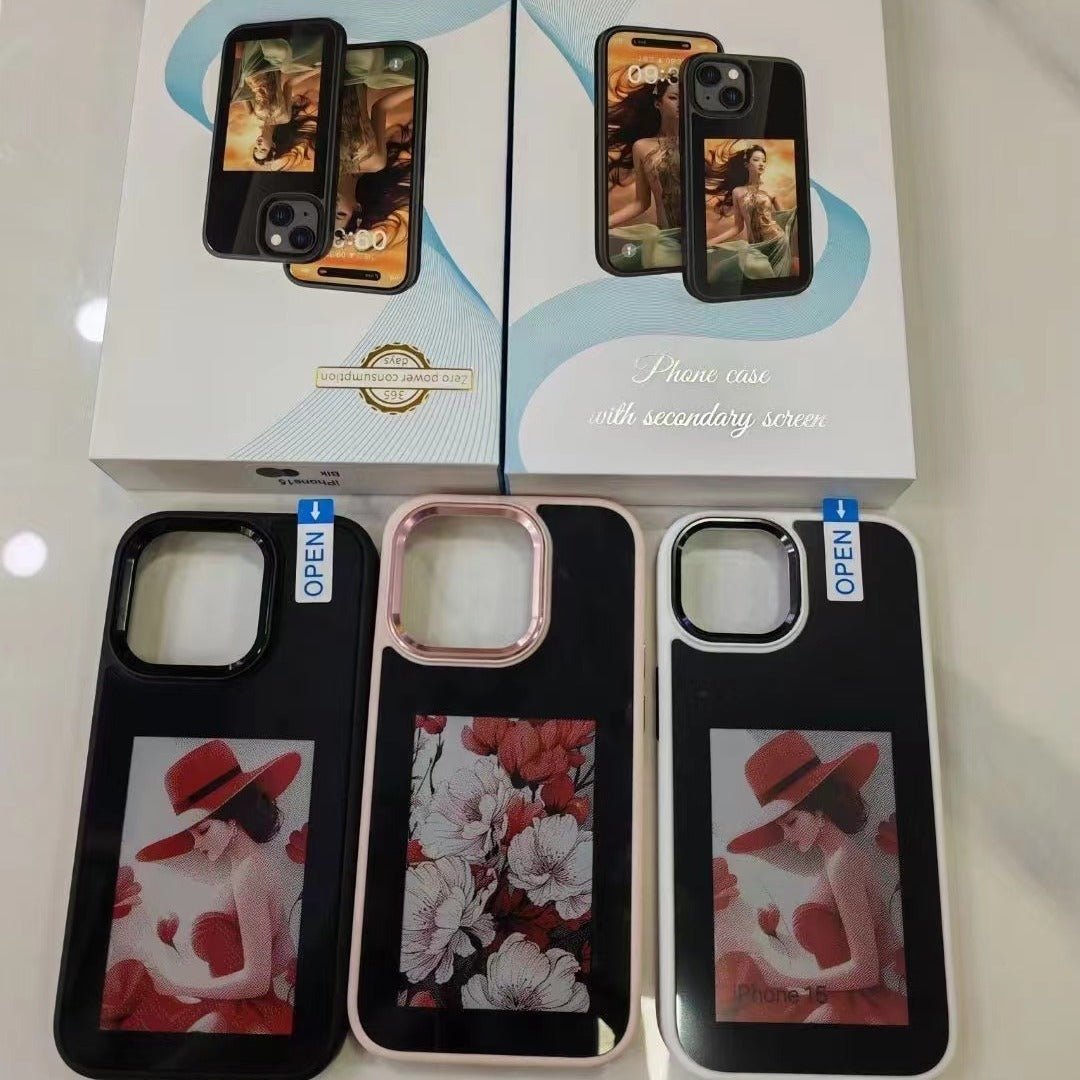 NFC Screen Projection Smart Color E - ink Screen Phone Case - TECHNIZE