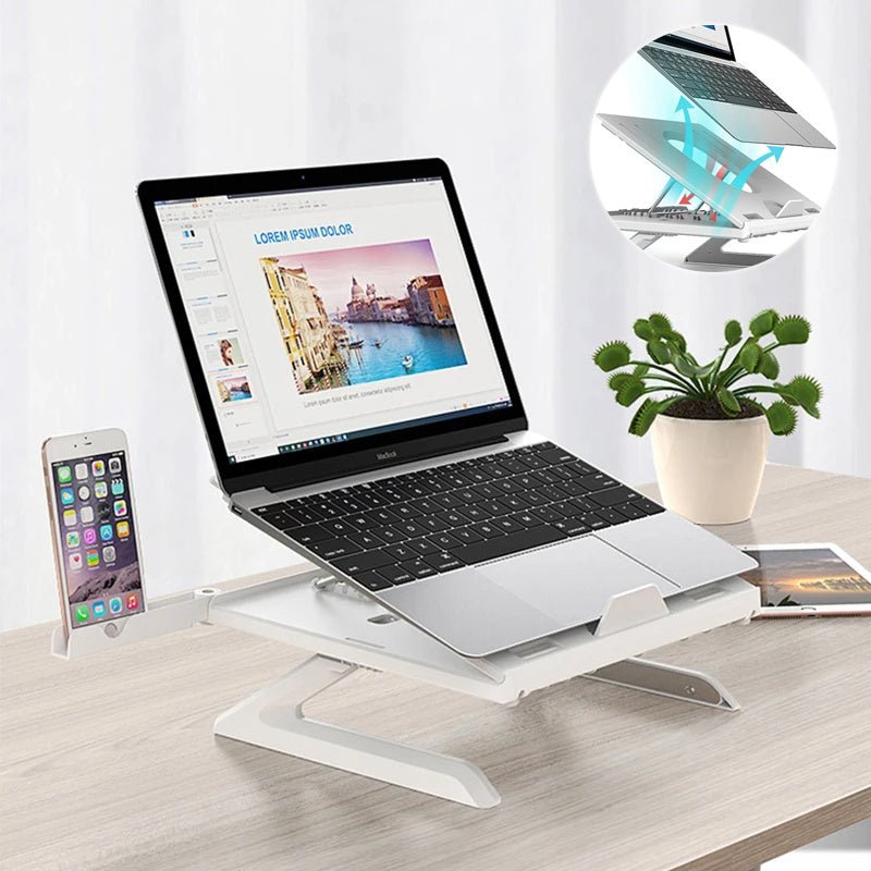 Portable Multifunctional Adjustable Laptop Stand - TECHNIZE