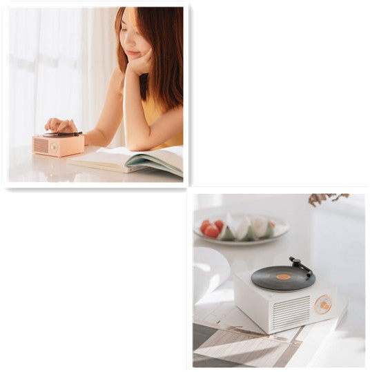 Portable Retro Bluetooth Phonograph Speaker - TECHNIZE