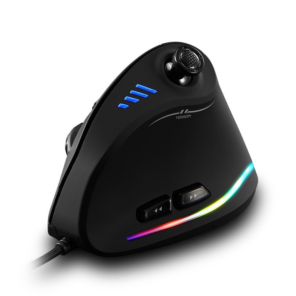 Programming Mouse Wired Vertical Mouse Optical Mouse - TECHNIZE