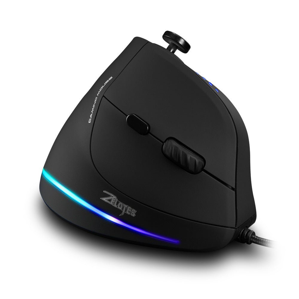 Programming Mouse Wired Vertical Mouse Optical Mouse - TECHNIZE
