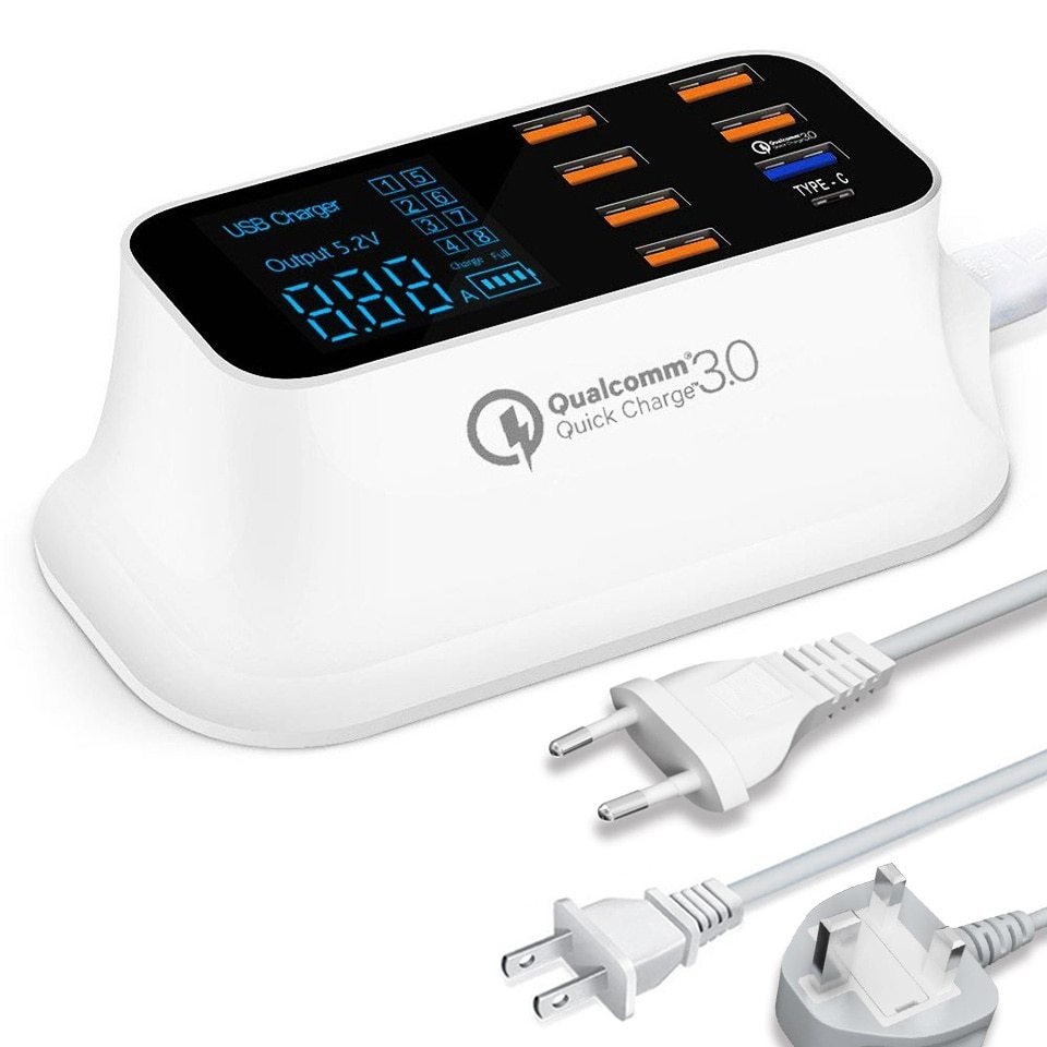 Quick Charge 3.0 Ordinary Smart USB Charger Station - TECHNIZE