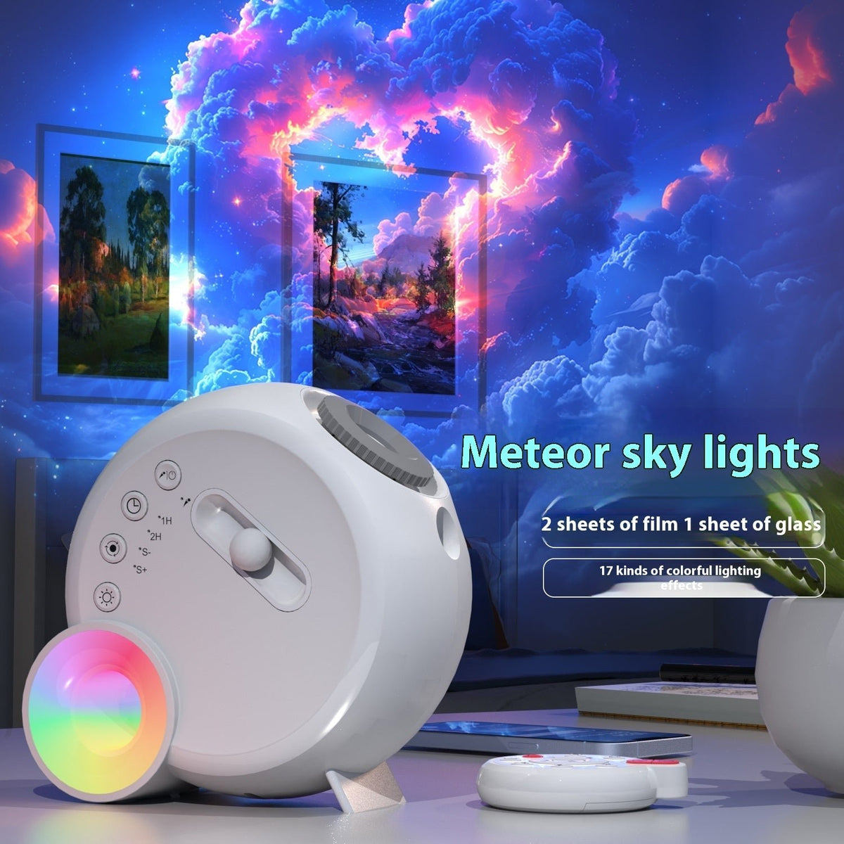 Star Light Projector Night Lamp for Bedroom - TECHNIZE