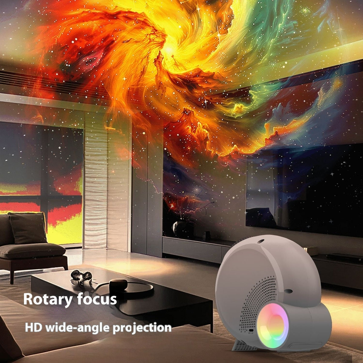 Star Light Projector Night Lamp for Bedroom - TECHNIZE