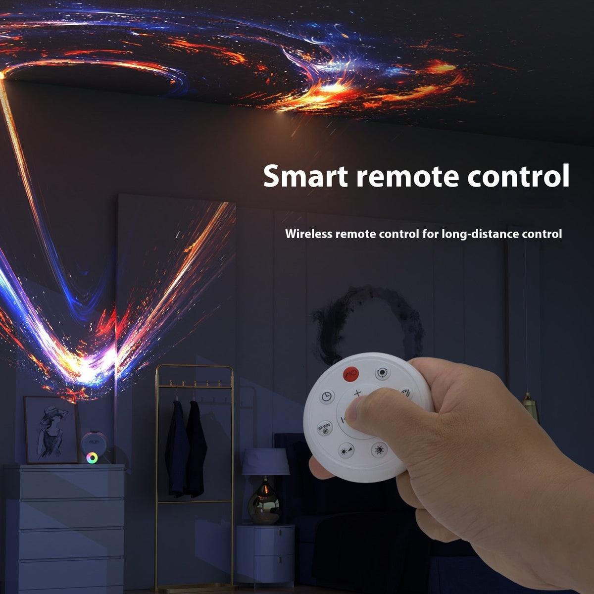 Star Light Projector Night Lamp for Bedroom - TECHNIZE