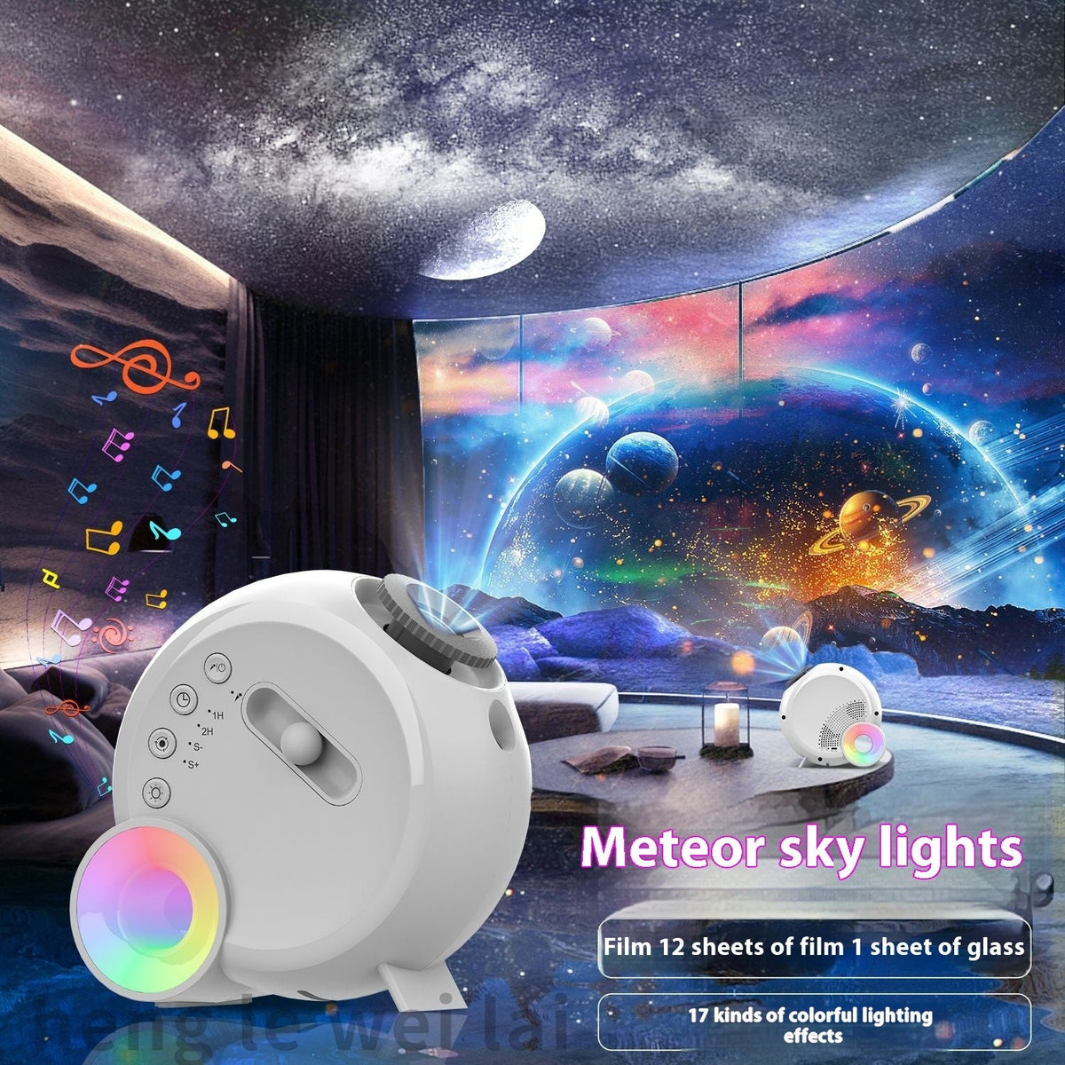 Star Light Projector Night Lamp for Bedroom - TECHNIZE